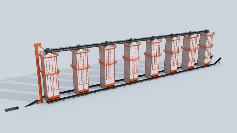 靜態(tài)烘干機(jī)，靜態(tài)房式烘干機(jī)，立式靜態(tài)烘干機(jī)，立式靜態(tài)烘干機(jī)，無破碎，成本低