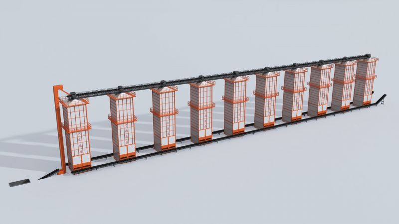 靜態(tài)烘干機(jī)，靜態(tài)房式烘干機(jī)，立式靜態(tài)烘干機(jī)，立式靜態(tài)烘干機(jī)，無破碎，成本低